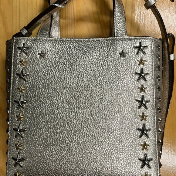 Jimmy Choo mini Pegasi tote bag - Metallic - Picture 4 of 5